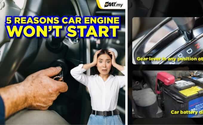 5 Reasons Your Car Engine Won’t Start